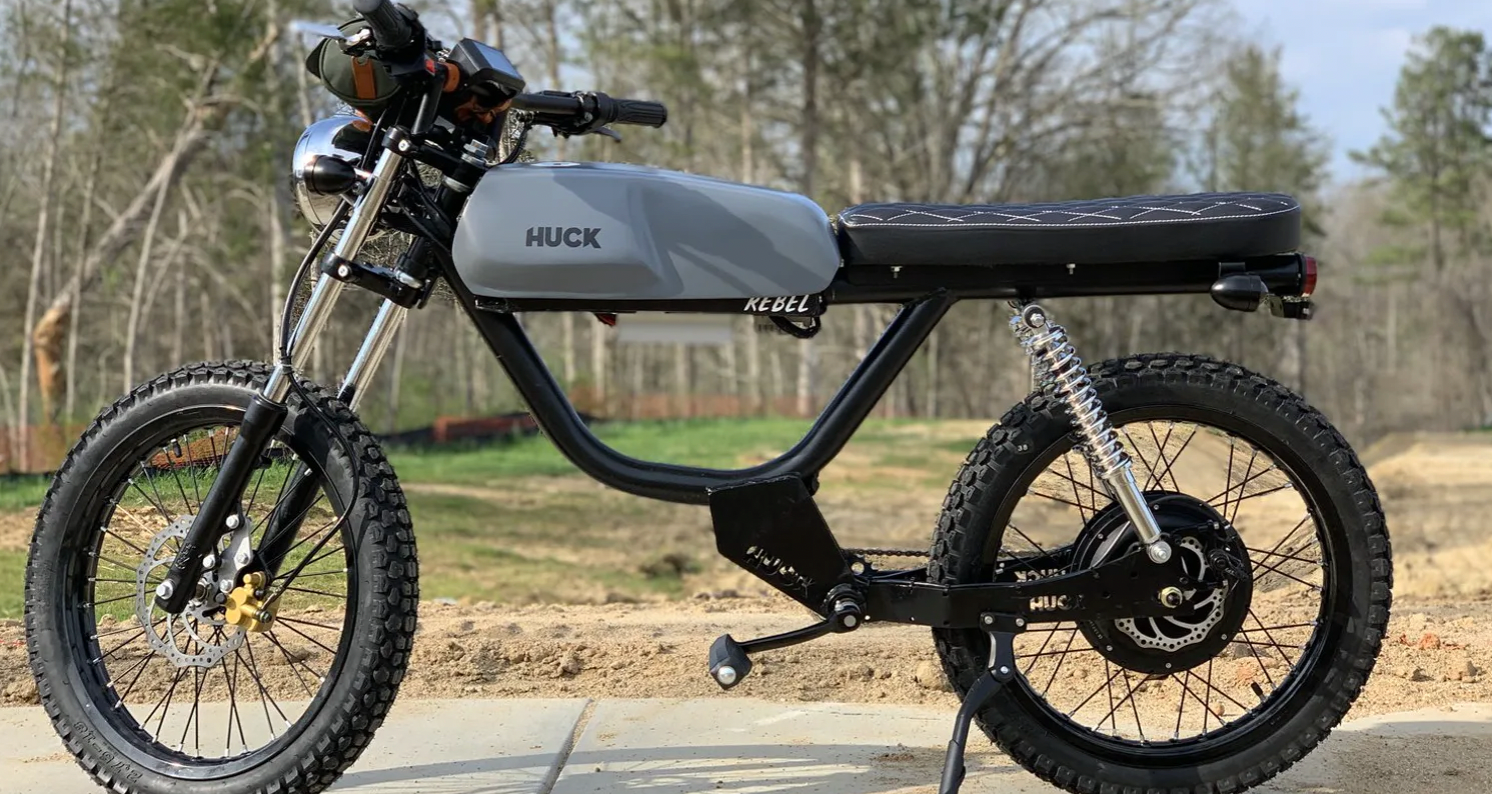 Input Magazine: Huck Cycles' electric mopeds go heavy on retro-future style