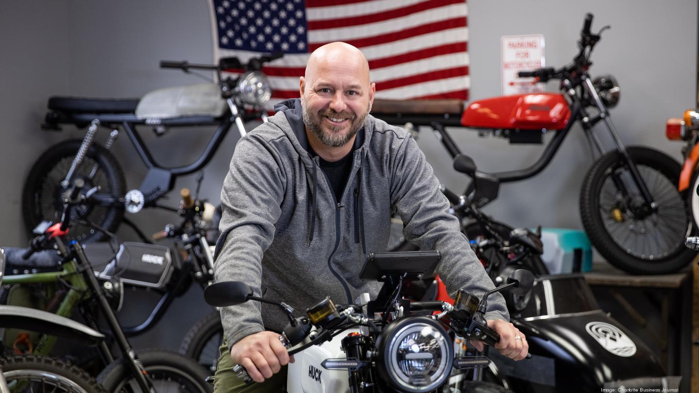 How Huck Cycles CEO intends to grow his Cornelius-based electric moped startup